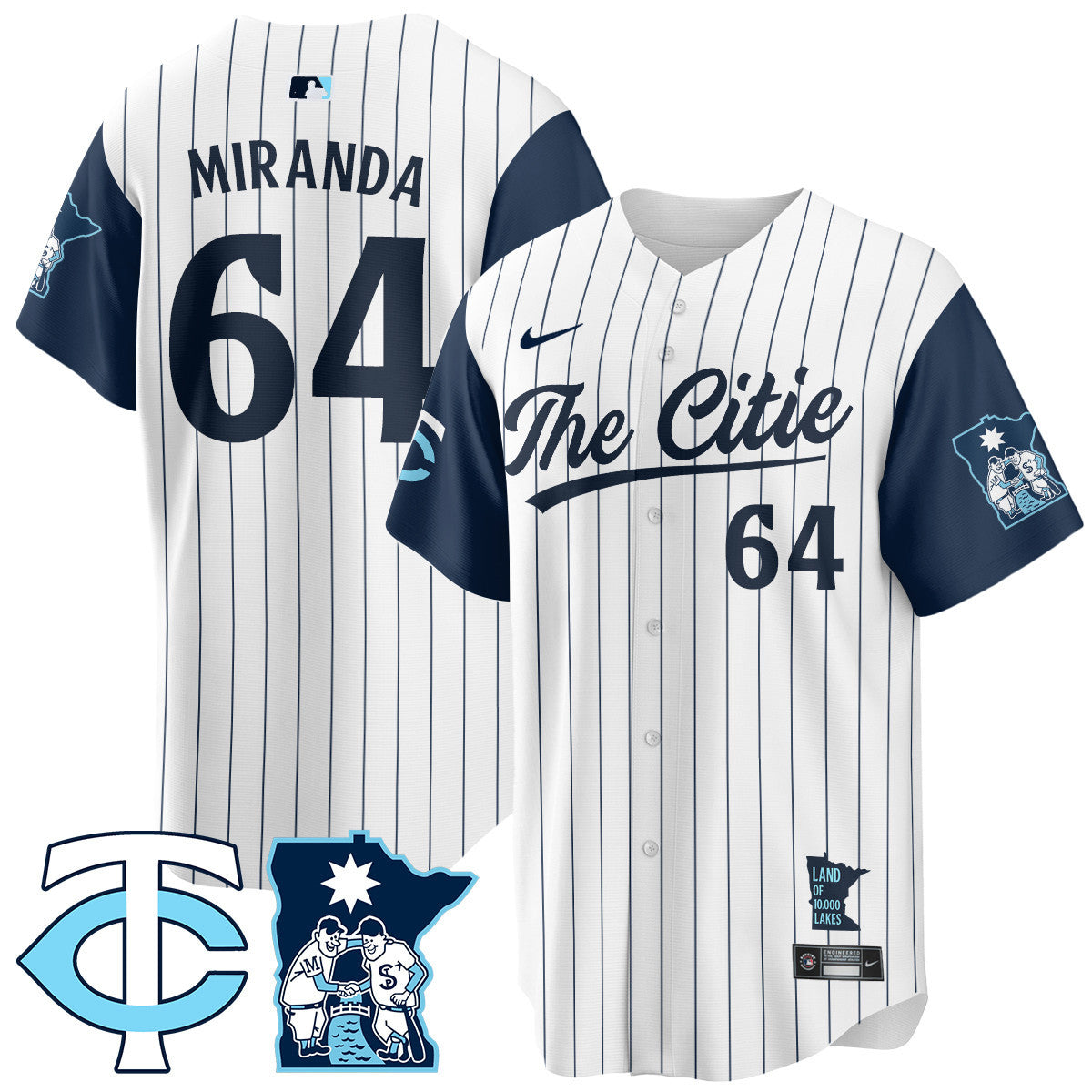 Women's Minnesota Twins City Connect Concept Jersey - All Stitched