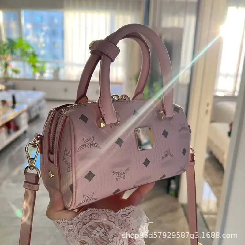 New high quality mini printed Boston bag