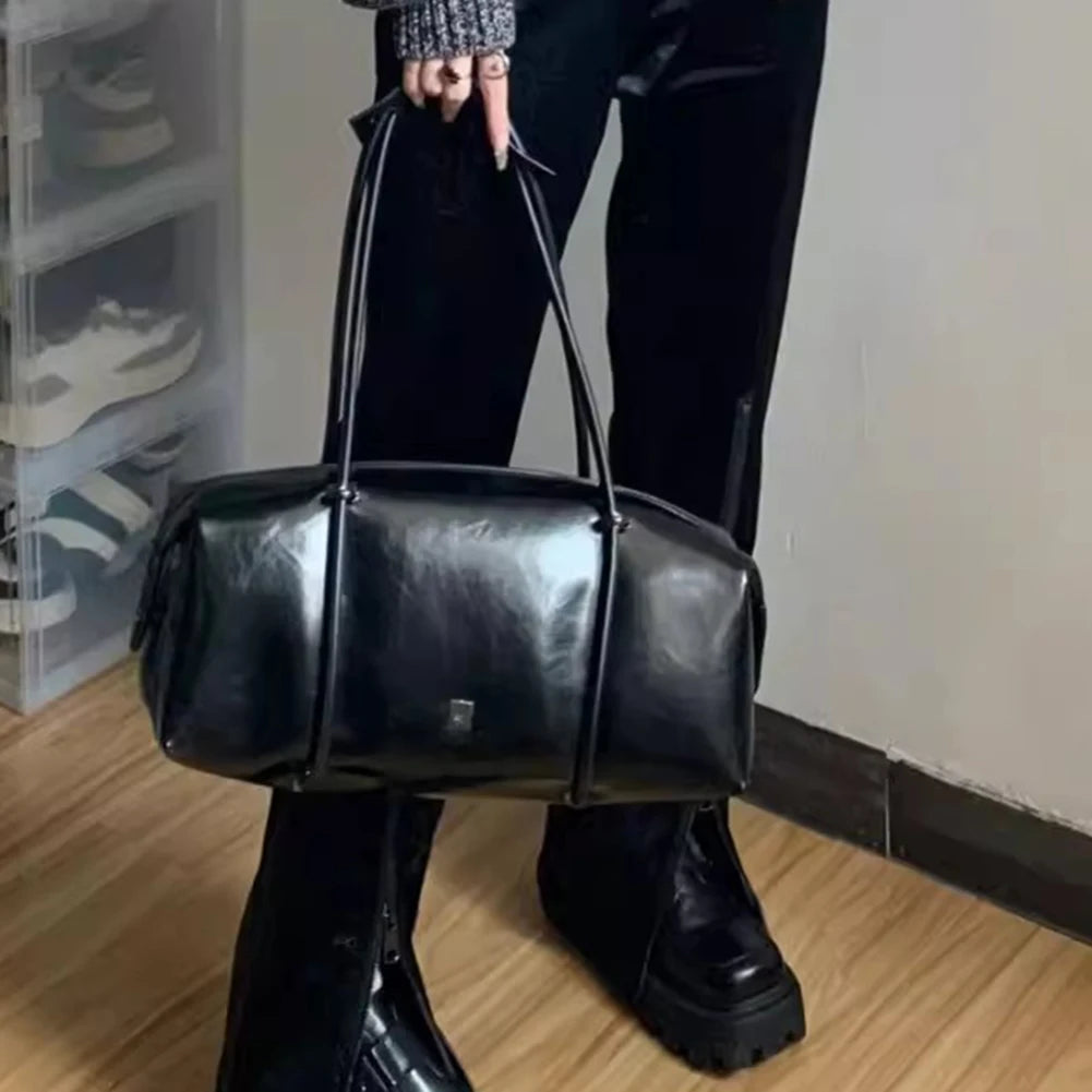 Women Stylish Armpit Bag Large Capacity PU