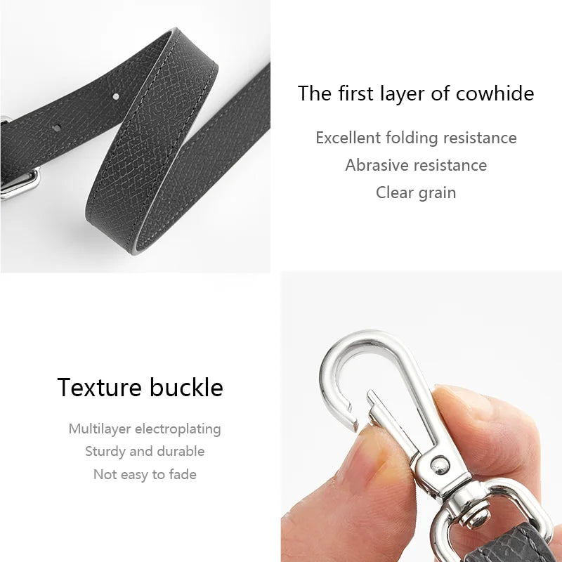 Bag Shoulder Strap For Longchamp M Leather