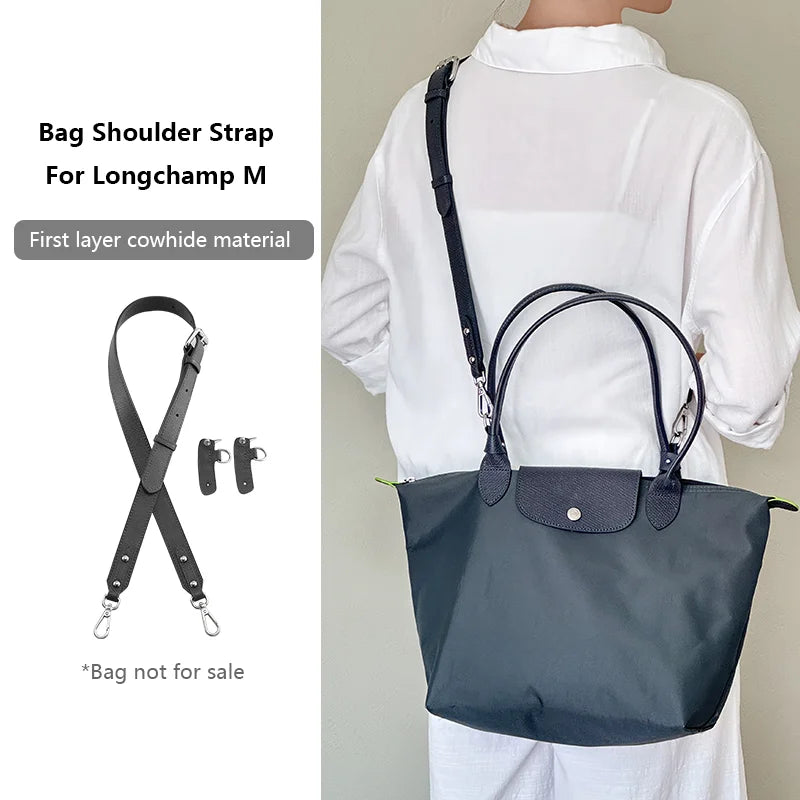 Bag Shoulder Strap For Longchamp M Leather