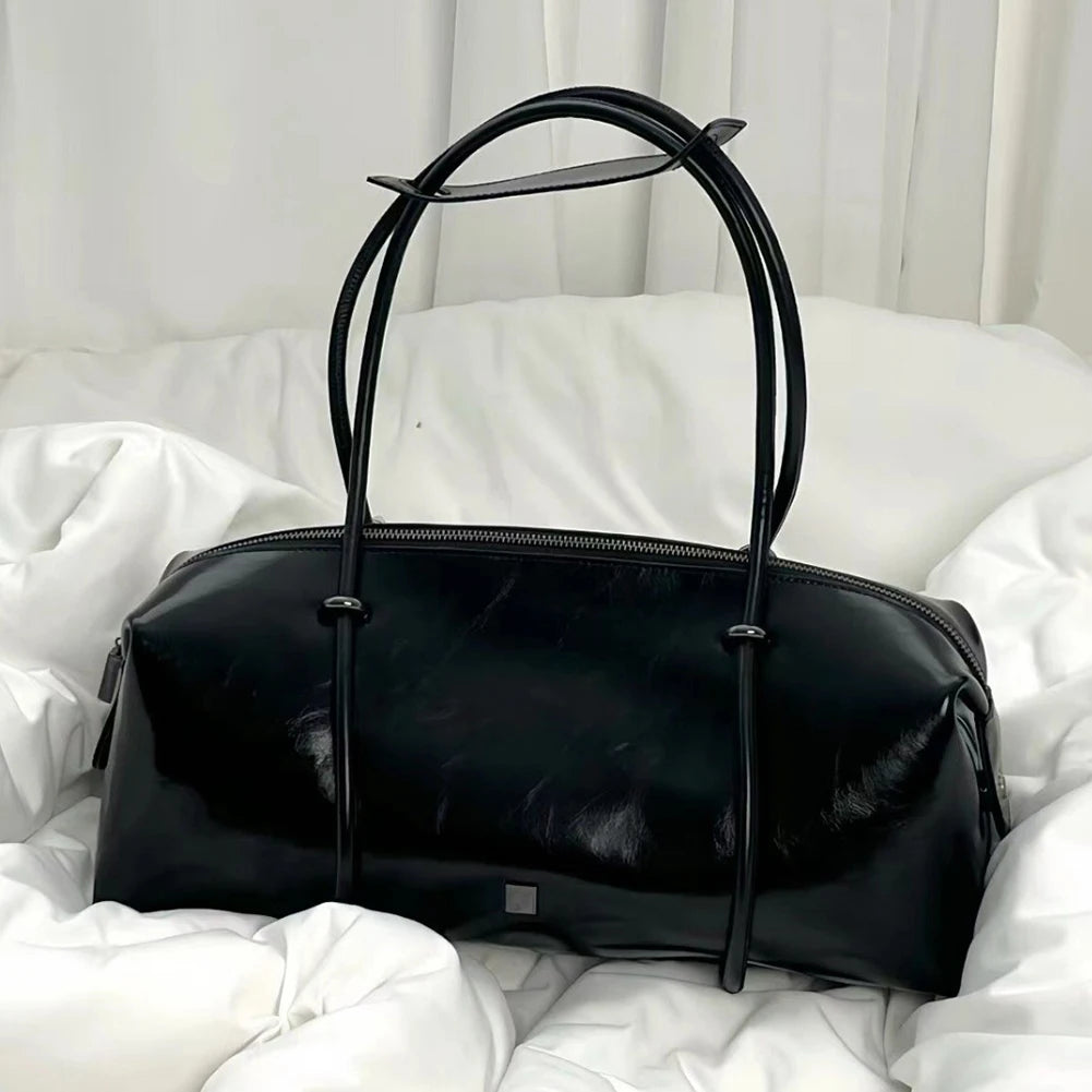Women Stylish Armpit Bag Large Capacity PU