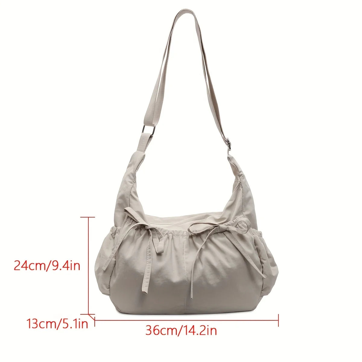 Large Capacity Women's Shoulder Bags Lightweight Nylon
